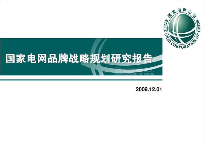国家电网品牌管理咨询研究报告 构建基业长青的卓越品牌管理体系